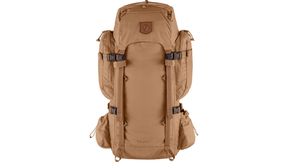Fjallraven Kajka 55L Backpacks - Unisex, Khaki Dust, Small/Medium, F24-228OS