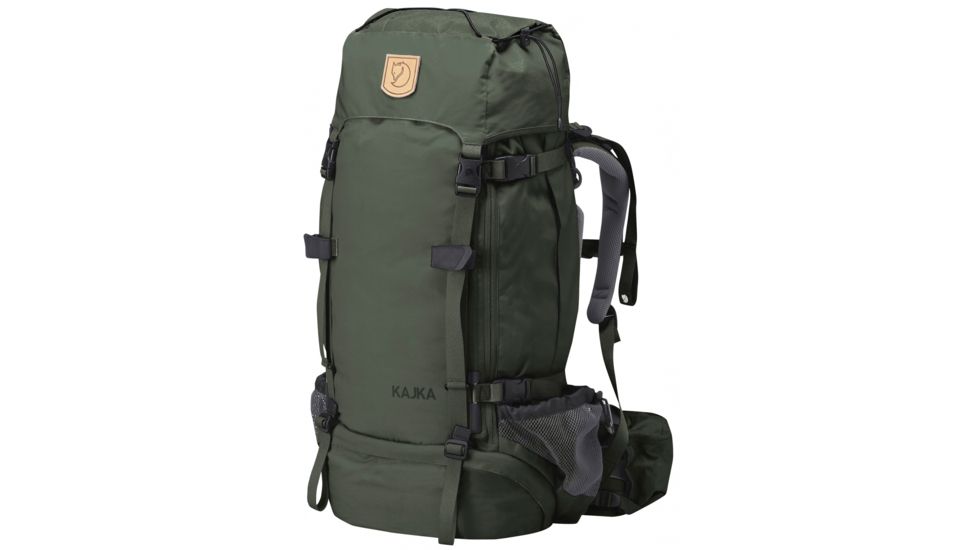 Fjallraven Kajka 65 Pack - Aluminum-Forest Green