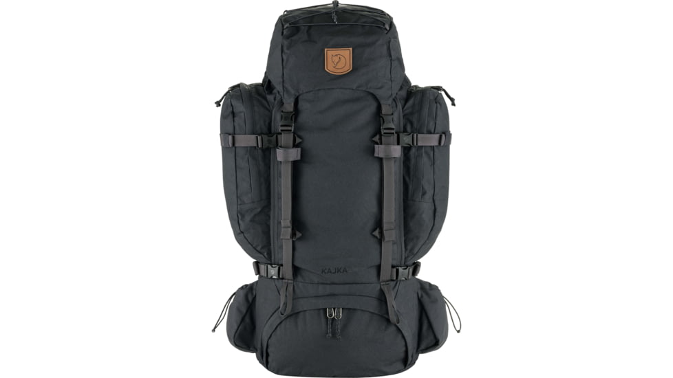 Fjallraven Kajka 75L Backpack, Coal Black, Small/Medium, F24200024-37-One Size