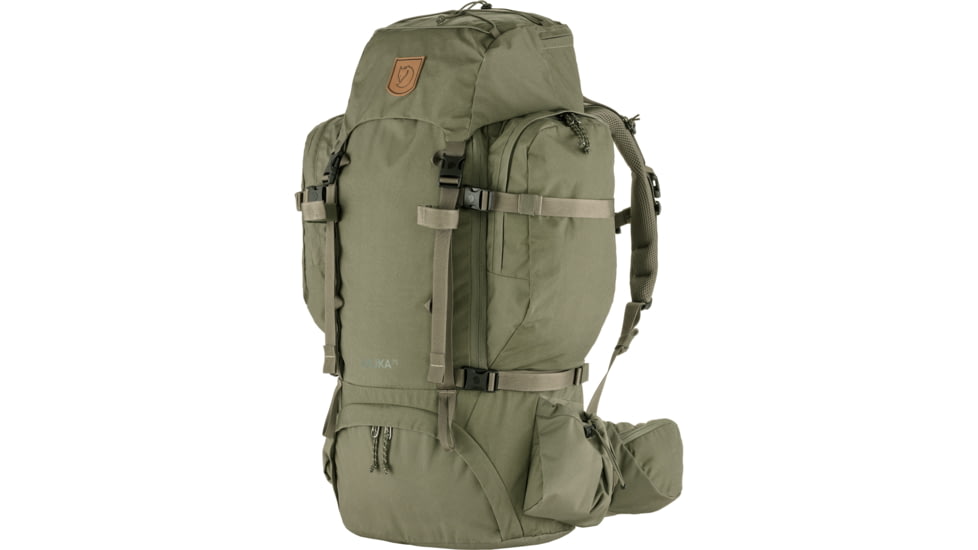 Fjallraven Kajka 75L Backpack, Green, Small/Medium, F24200024-620-One Size