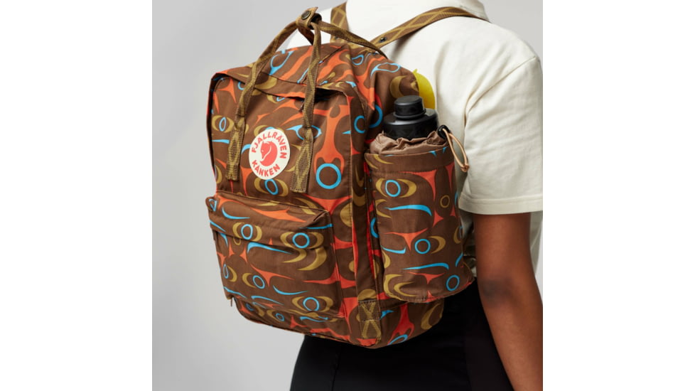 Fjallraven Kanken Art Bottle Pocket - Unisex, Qeluts, One Size, F23-967OS