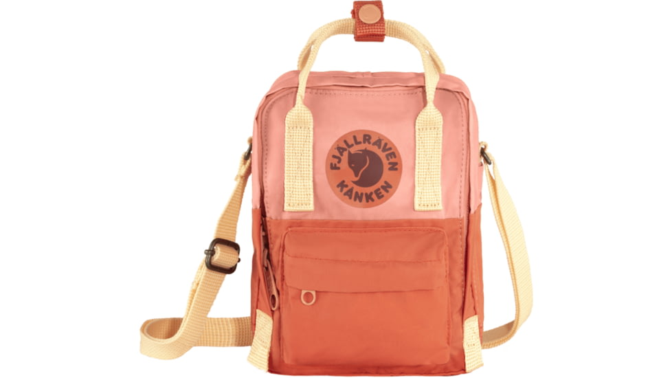 Fjallraven Kanken Art Sling, Poppy Fields/Cotton Sky, One Size, F23618-983-984-OS
