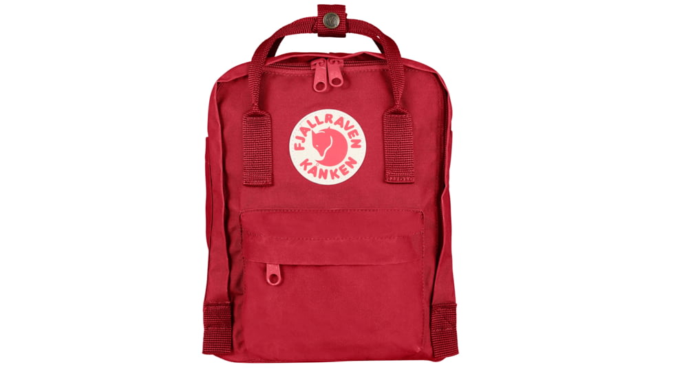 Fjallraven Kanken Backpack - Kids-Deep Red-7 L
