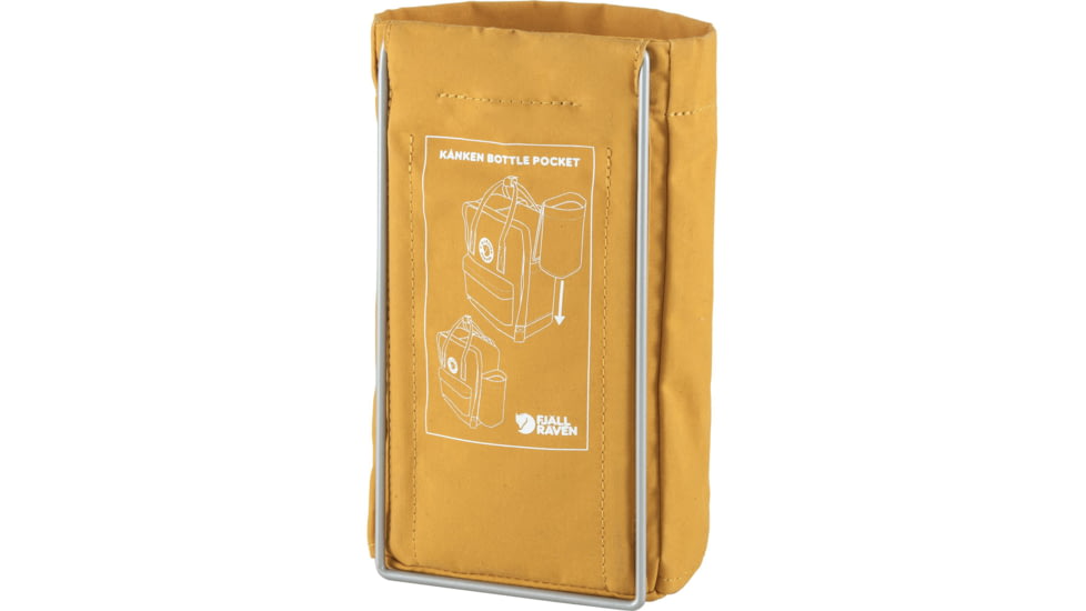 Fjallraven Kanken Bottle Pocket, Ochre, One Size, F23793-160-One Size
