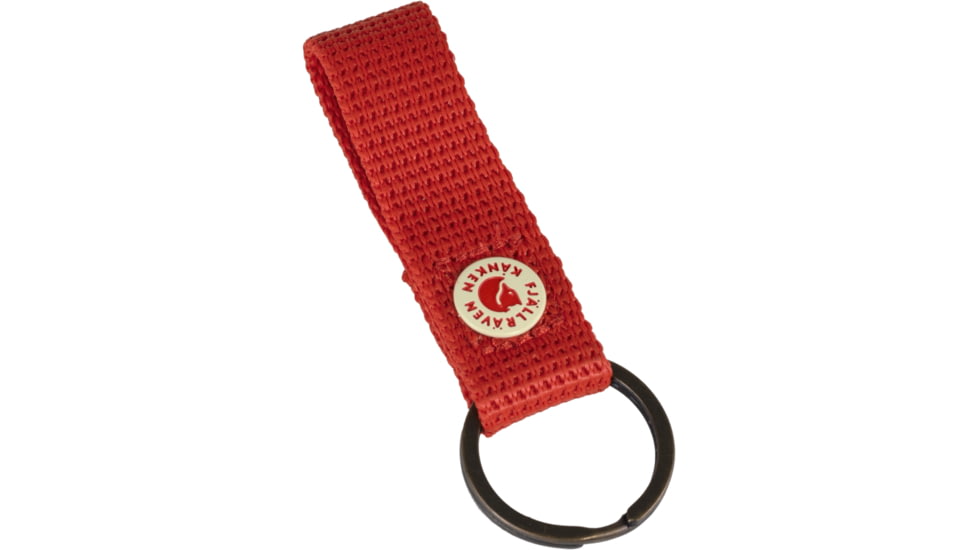 Fjallraven Kanken Keyring, True Red, One Size, F23785-334-One Size