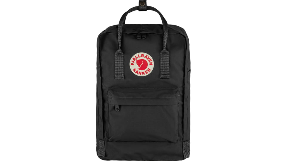 Fjallraven Kanken Laptop 15in Pack, Black, One Size, F23524-550-One Size