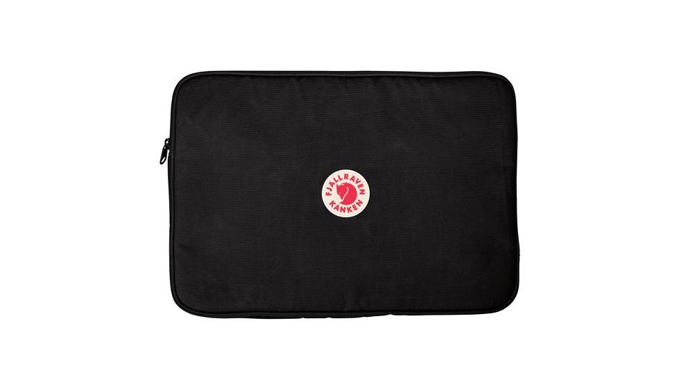 Fjallraven Kanken Laptop Case 15in, Black, One Size, F23786-550