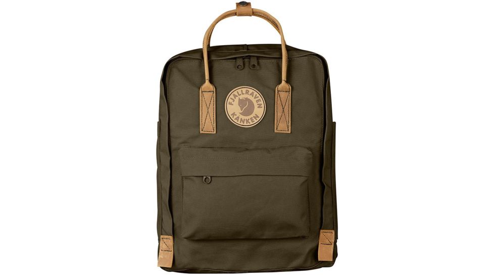 Fjallraven Kanken No. 2 Backpack, Dark Olive, One Size, F23565-633-One Size
