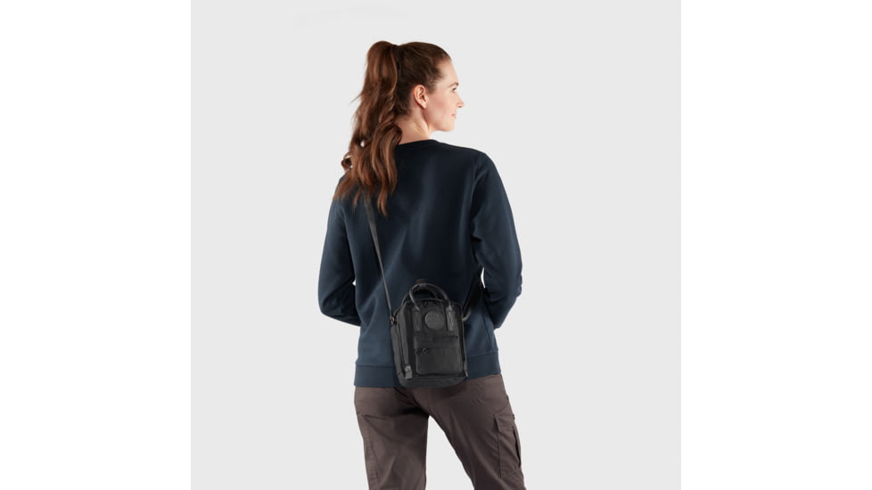 Fjallraven Kanken No. 2 Black Sling, Black, One Size, F23799-550-One Size