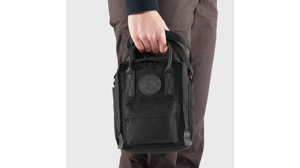 Fjallraven Kanken No. 2 Black Sling, Black, One Size, F23799-550-One Size