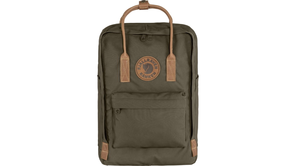 Fjallraven Kanken No. 2 Laptop 15in Pack, Dark Olive, One Size, F23803-633-One Size
