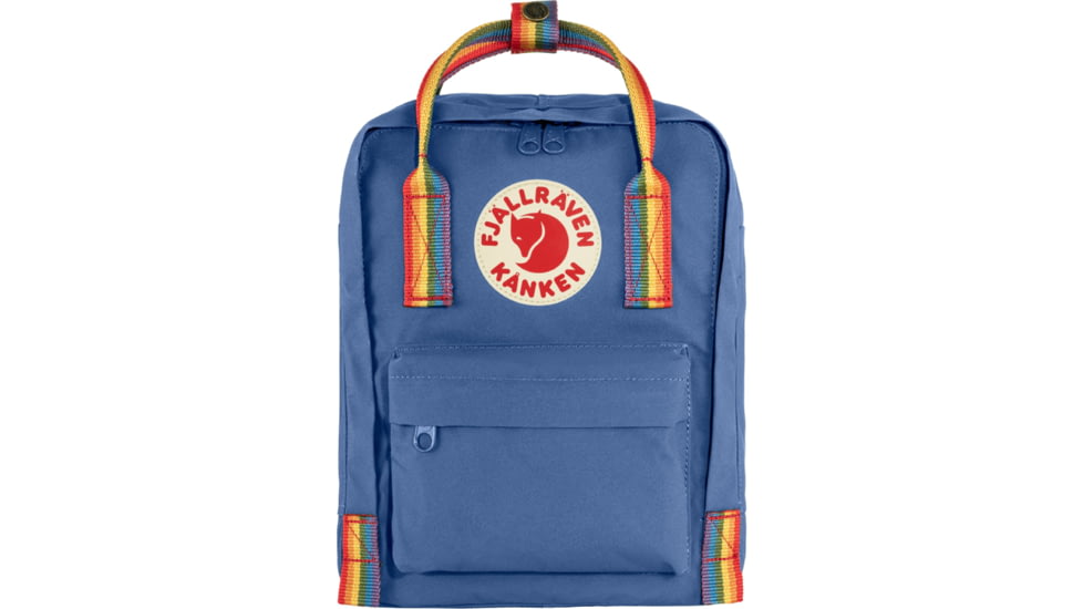 Fjallraven Kanken Rainbow Mini - Unisex, Cobalt Blue, One Size, F23621-571-One Size