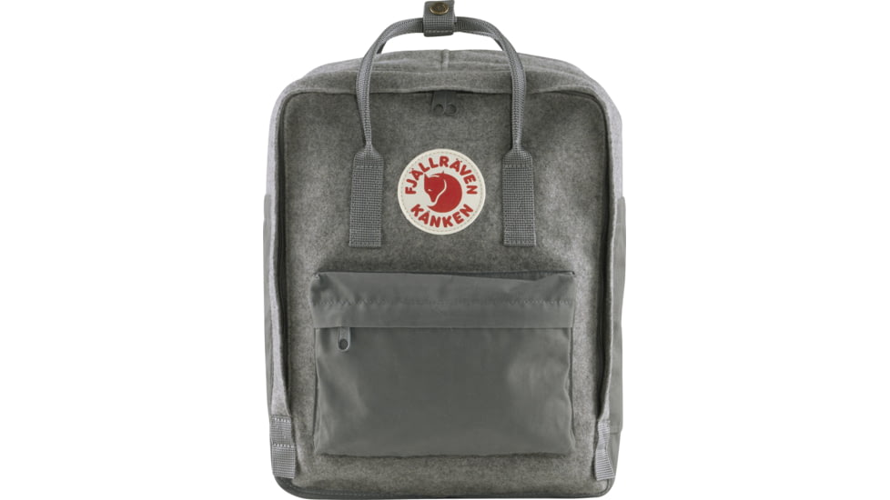 Fjallraven Kanken Re-Wool Pack, Granite Grey, F23330-027-One Size