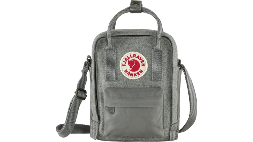 Fjallraven Kanken Re-Wool Sling, Granite Grey, F23329-027-One Size