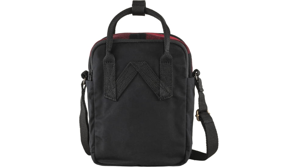 Fjallraven Kanken Re-Wool Sling, Red/Black, F23329-320-550-One Size