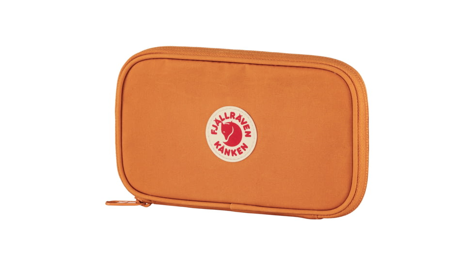 Fjallraven Kanken Travel Wallet, Spicy Orange, One Size, F23781-206-One Size