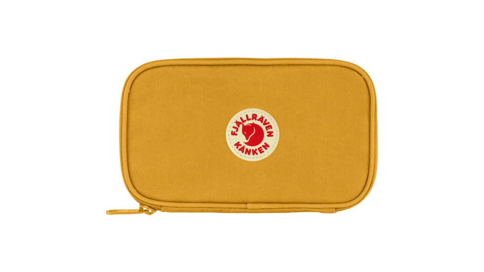 Fjallraven Kanken Travel Wallet - Unisex, Ochre, One Size, F23781-160-One Size