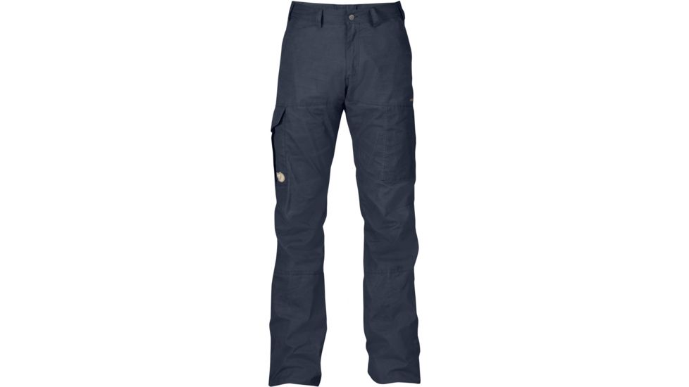 Fjallraven Karl Trousers Mens, Dark Navy, 50 Waist, Unhemmed F85785-555-50