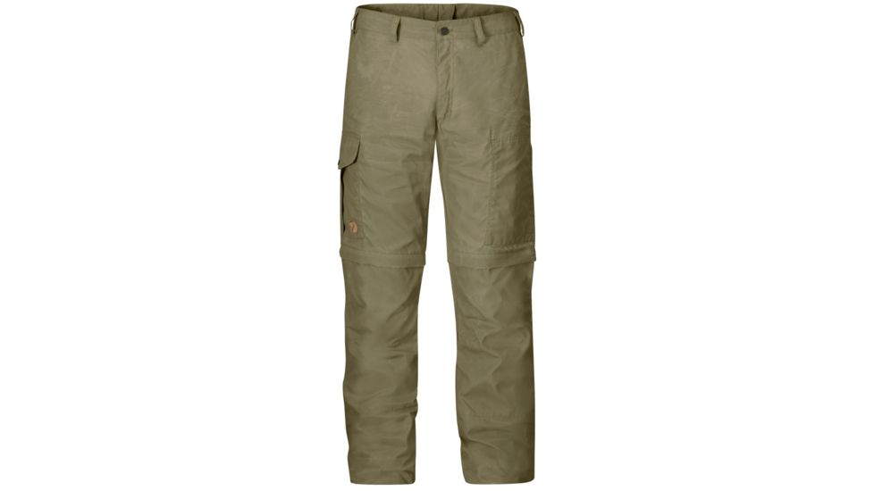 Fjallraven Karl Zip-Off Trousers - Men's-Light Khaki-Regular Inseam-EU 48