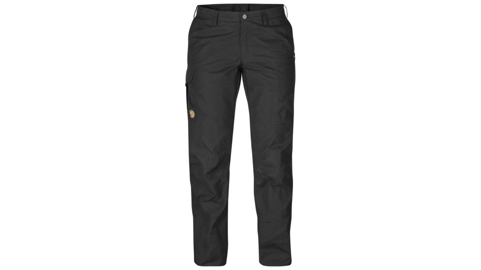 Fjallraven Karla Trousers - Womens-Dark Grey-Regular Inseam-6