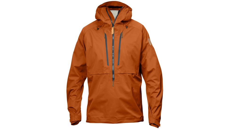 Fjallraven Keb Eco-Shell Anorak - Men's-Autumn Leaf-Large