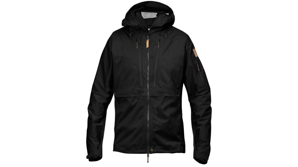 Fjallraven Keb Eco-Shell Jacket - Men's, Black, Medium, F82411-BLACK-MEDIUM