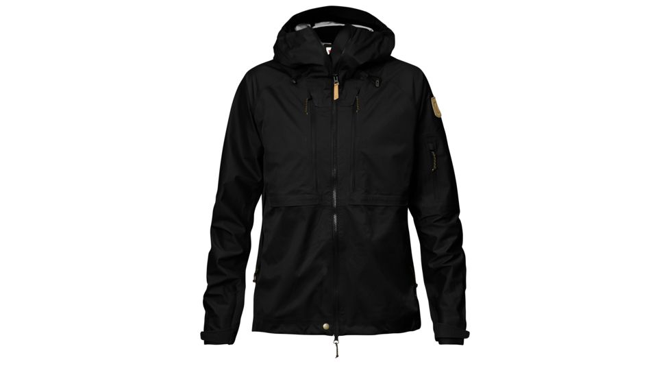 Fjallraven Keb Eco-Shell Jacket - Women's, Large, Black, F89600-550-L