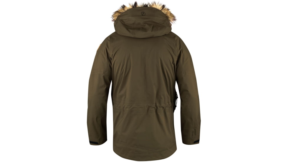 Fjallraven Keb Eco-Shell Parka - Mens, Dark Olive, F82501-633-XS
