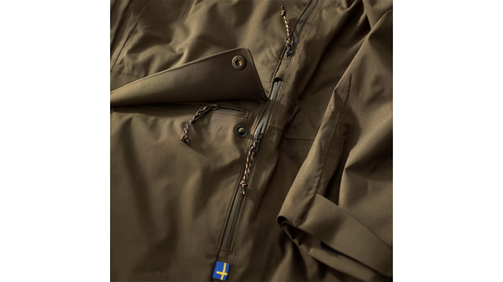 Fjallraven Keb Eco-Shell Parka - Mens, Dark Olive, F82501-633-XS