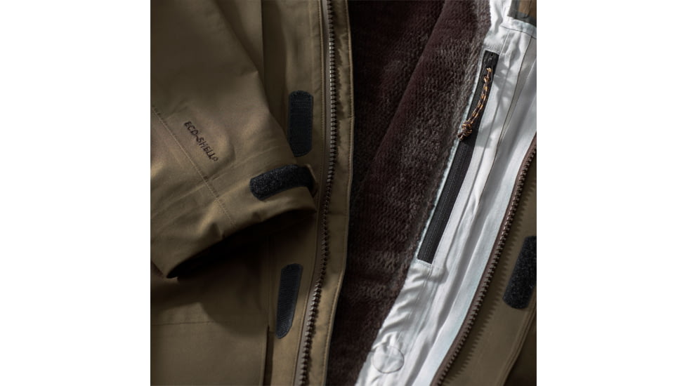 Fjallraven Keb Eco-Shell Parka - Mens, Dark Olive, F82501-633-XS