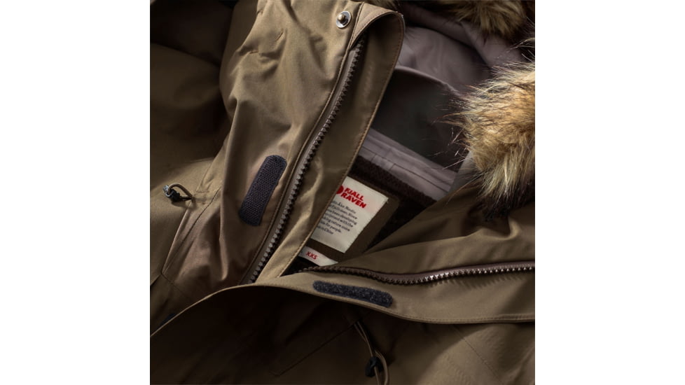Fjallraven Keb Eco-Shell Parka - Mens, Dark Olive, F82501-633-XS