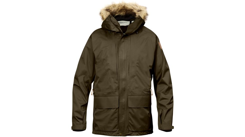 Keb Eco-Shell Parka - Mens-Dark Olive-Medium