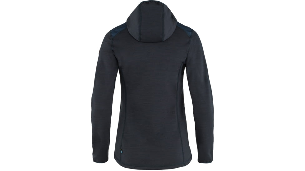 Fjallraven Keb Fleece Hoodie - Womens, Dark Navy, Extra Small, F89765-555-XS