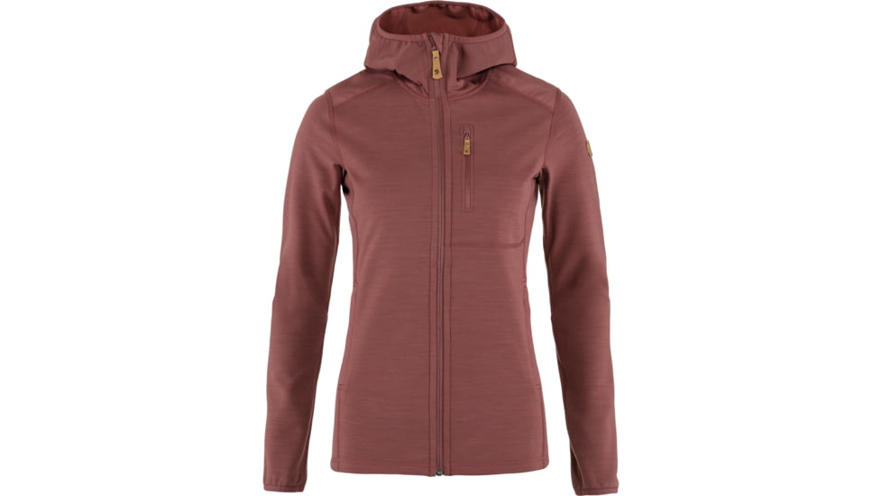 Fjallraven Keb Fleece Hoodie - Womens, Mesa Purple, Extra Small, F89765-410-XS