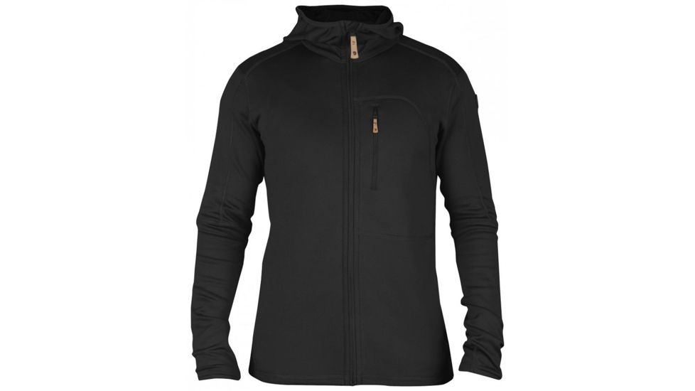 Fjallraven Keb Fleece Jacket - Mens-Dark Grey-Small