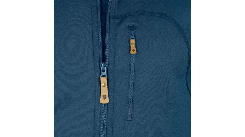 Fjallraven Keb Fleece Jacket - Mens-Uncle Blue-Medium