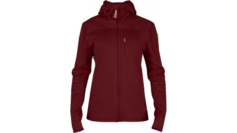 Fjallraven Keb Fleece Jacket - Womens-Ox Red-Large