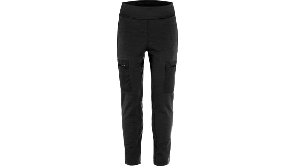 Fjallraven Keb Fleece Trousers - Womens, Black, Extra Large, F86995-550-XL