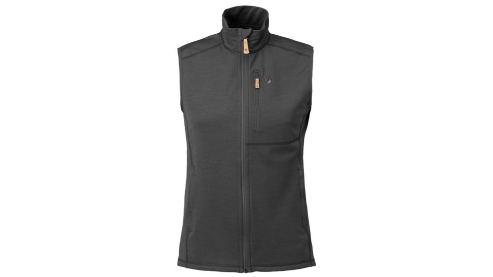 Fjallraven Keb Fleece Vest - Mens, Dark Grey/Black, 2XL, F81879-030-550-XXL