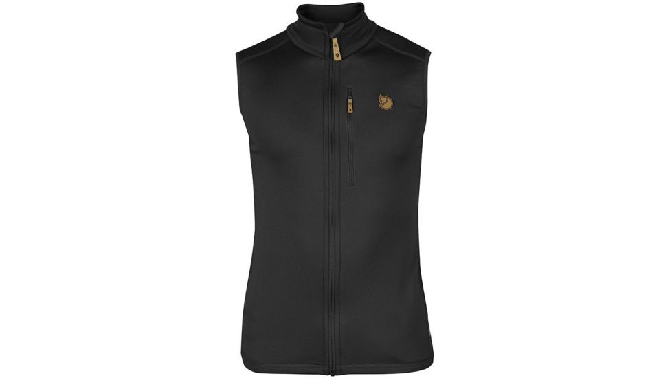 Fjallraven Keb Fleece Vest - Mens-Dark Grey-Small