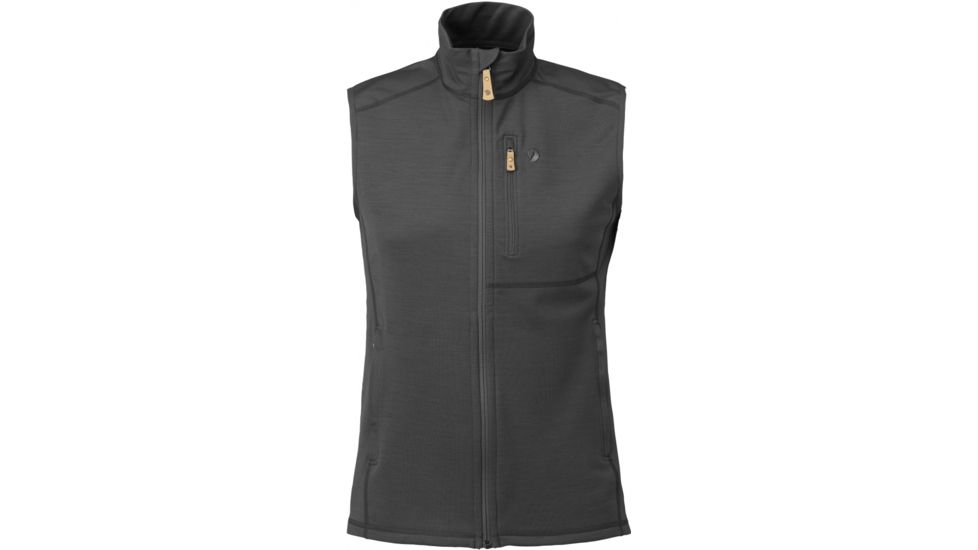 Fjallraven Keb Fleece Vest Mens, Dark Grey/Black, S F81879-030-550-S