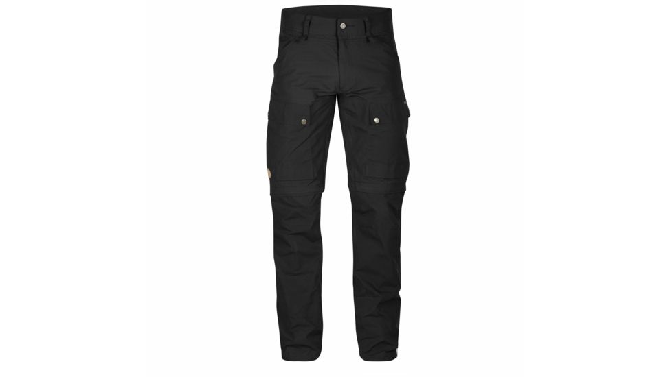 Fjallraven Keb Gaiter Trousers - Mens, Black/Black, 46 Waist, Regular Inseam, F81178R-550-550-46