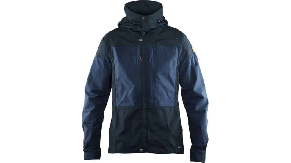 Fjallraven Keb Jacket - Mens, Dark Navy/Uncle Blue, Large, F87211-555-520-L