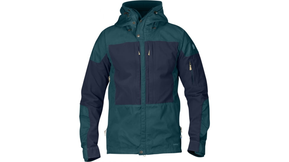 Fjallraven Keb Jacket - Women's-Glacier Green/Dark Navy-Large