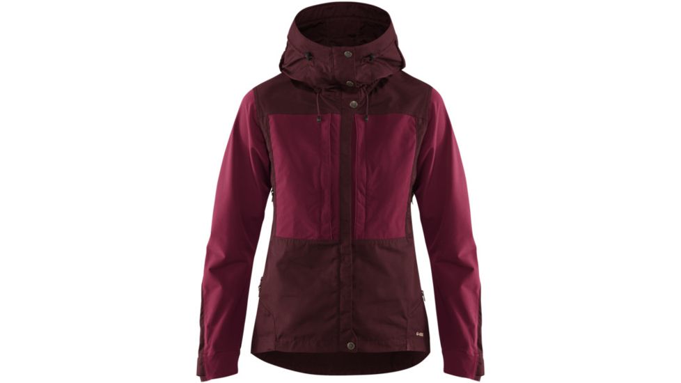 Fjallraven Keb Outdoor Jacket - Women's, Dark Garnet-Plum, Extra Large, F89892-356-420-XL