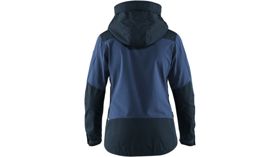Fjallraven Keb Jacket - Womens, Dark Navy-Uncle Blue, Large, F89892-555-520-L