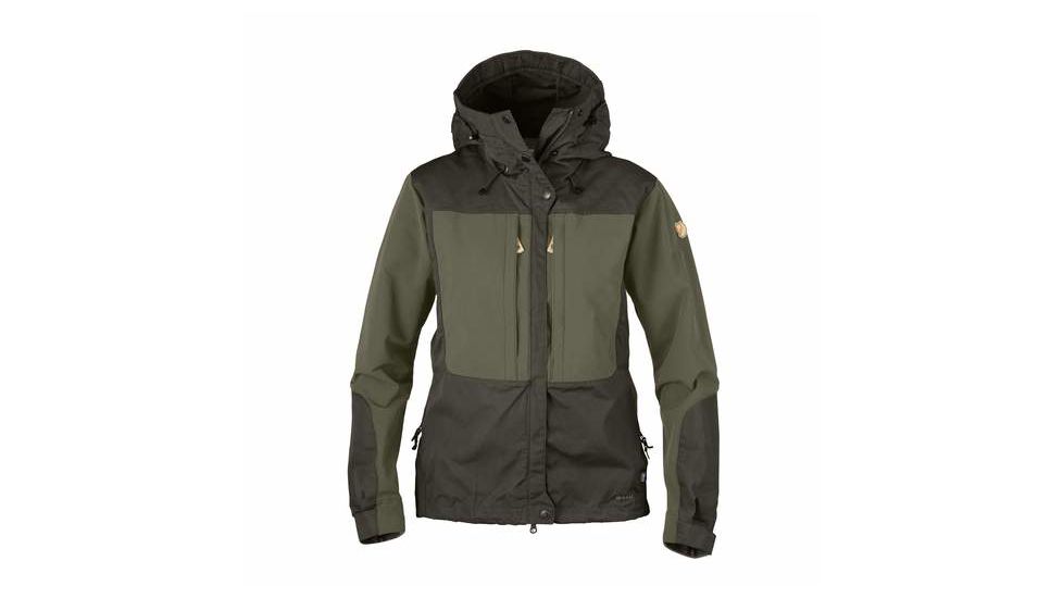 Fjallraven Keb Jacket - Womens, Deep Forest/Laurel Green, Large, F89126-662-625-L