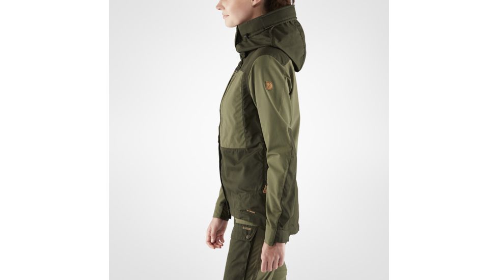 Fjallraven Keb Jacket - Womens, Deep Forest-Laurel Green, Large, F89892-662-625-L