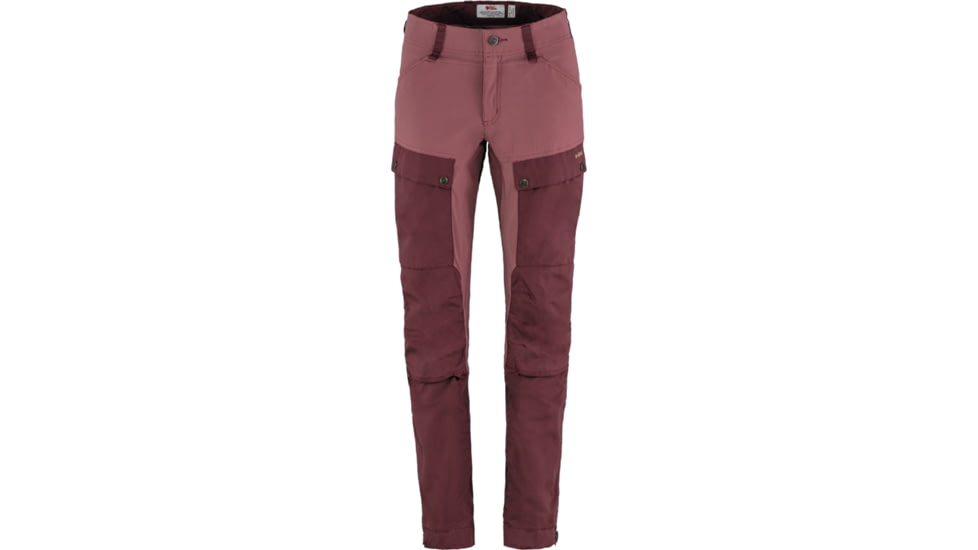 Fjallraven Keb Trekking Trousers - Womens, Long Inseam, Port/Mesa Purple, 40/Long, F86706-357-410-40/L
