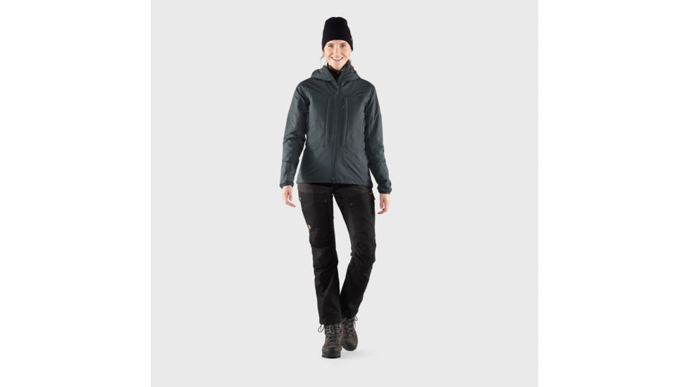 Fjallraven Keb Wool Padded Jacket - Womens, Dark Navy, Small, F86400-555-S